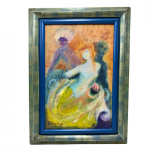 Huile sur toile signée Simon Vicary 159,90  €